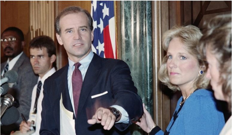 Ông Joe Biden, thất bại trong cuộc đua đầu tiên trở thành ứng cử viên Nhà Trắng năm 1987. Ảnh: SCMP