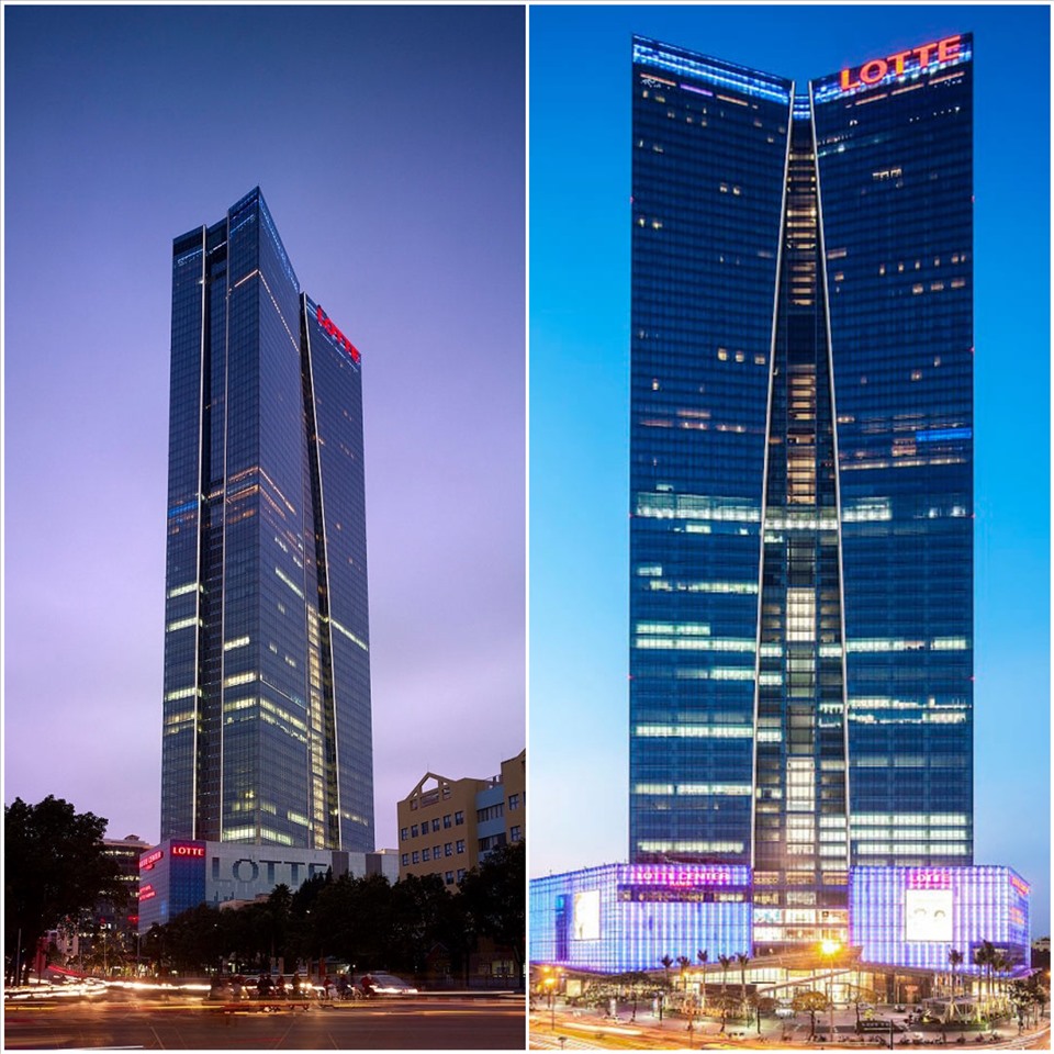 Lotte Centre Hà Nội là tòa nhà cao thứ 3 Việt Nam và thứ 2 tại Hà Nội. Đồ họa: Đức Mạnh