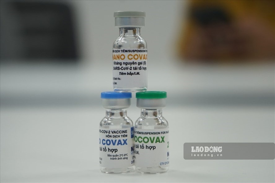Vaccine COVID-19 Nano Covax của Việt Nam. Ảnh: Thanh Chân