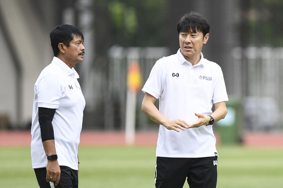 Huấn luyện viên Shin Tae-yong không có mặt đúng hẹn khiến Liên đoàn bóng đá Indonesia tức giận. Ảnh: PSSI