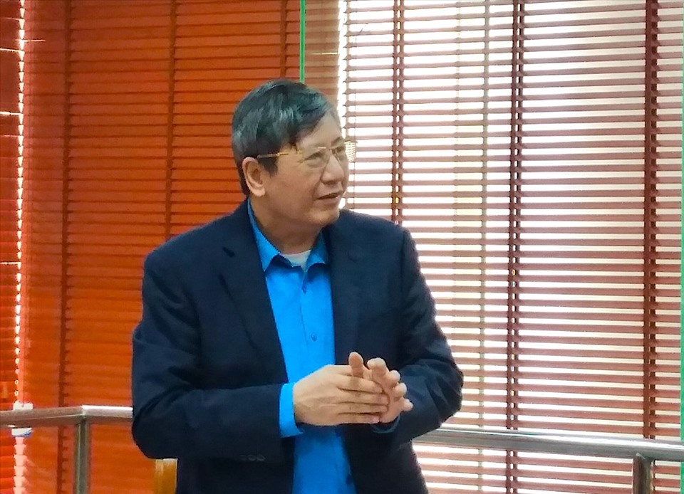 Đồng chí Trần Thanh Hải – Phó Chủ tịch Thường trực Tổng LĐLĐVN - phát biểu tại tổ 1. Ảnh: Quỳnh Hân.