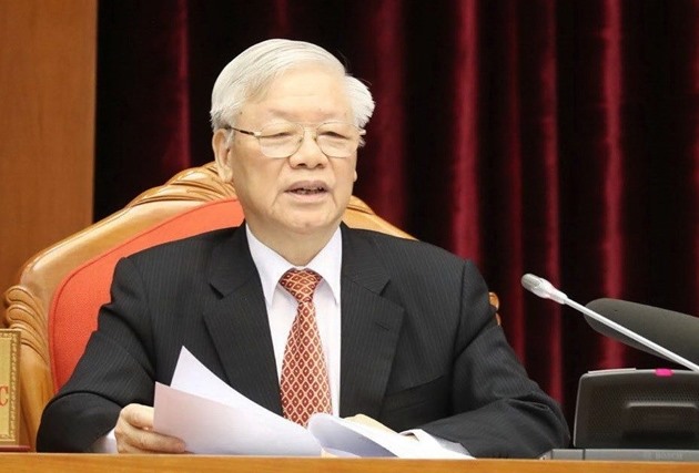 Tổng Bí thư, Chủ tịch nước Nguyễn Phú Trọng. Ảnh: N.Bắc