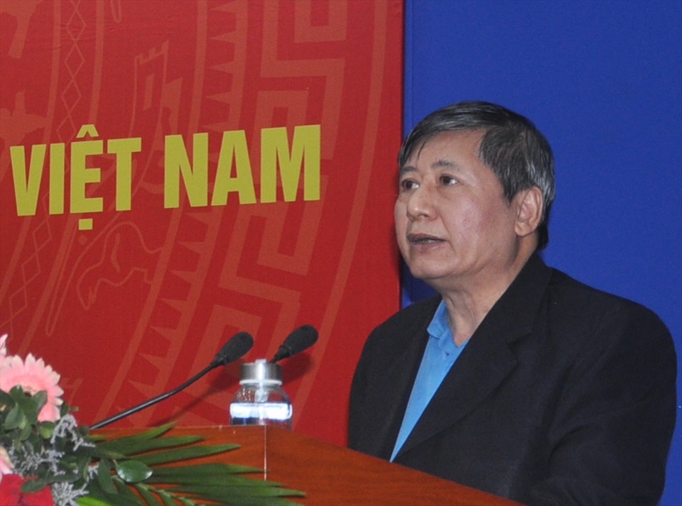Ông Trần Thanh Hải - Phó Chủ tịch Thường trực Tổng LĐLĐVN - phát biểu tại hội nghị. Ảnh: Quỳnh Hân