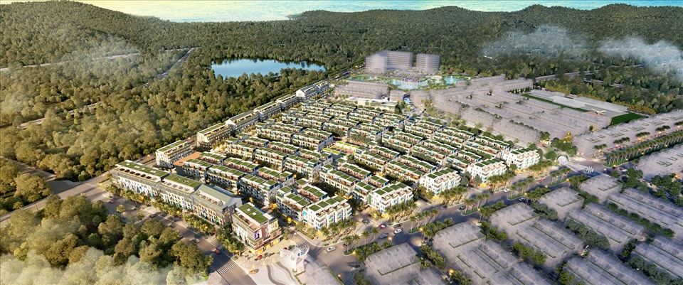 Phối cảnh phân khu Apricot dự án Meyhomes Capital Phú Quốc.