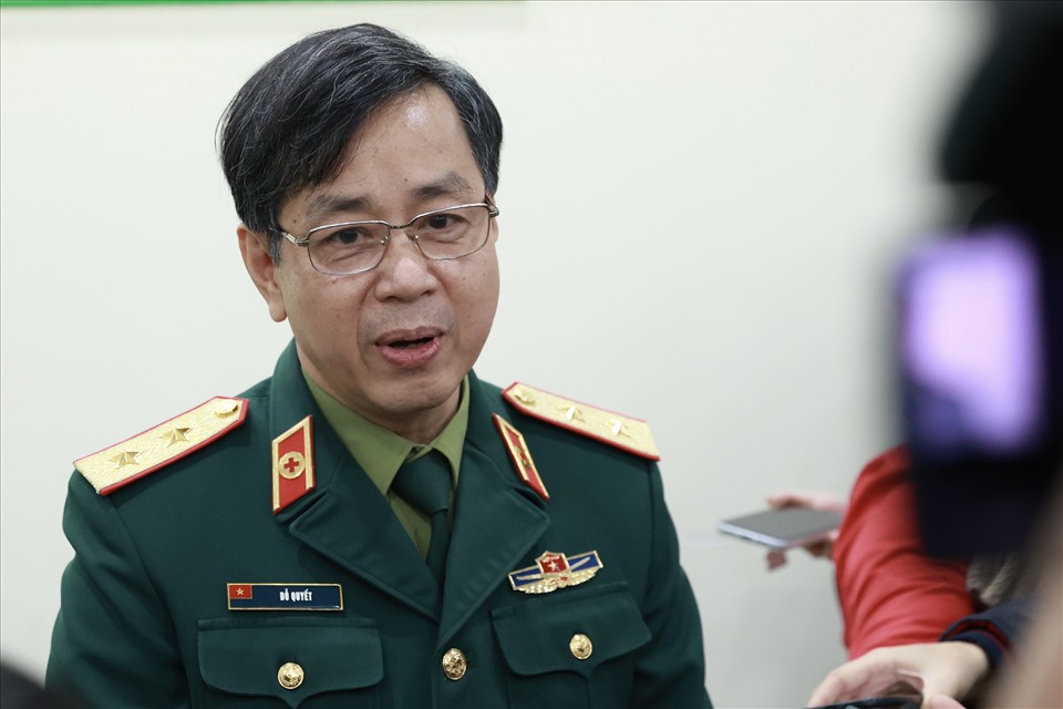 GS Đỗ Quyết- Giám đốc Học viện Quân y. Ảnh: Hải Nguyễn