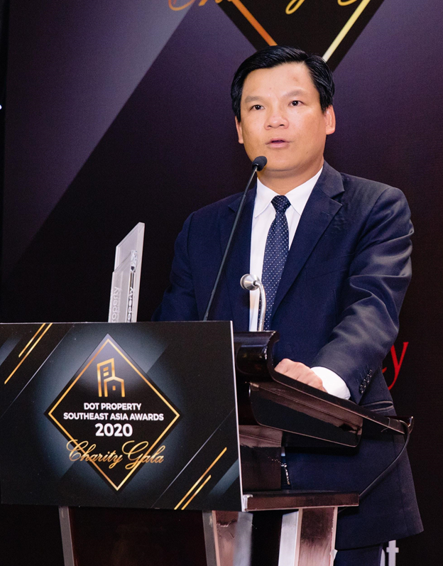 Ông Lê Văn Nam, Tổng giám đốc điều hành SCG phát biểu tại lễ trao giải. Ảnh: Sunshine