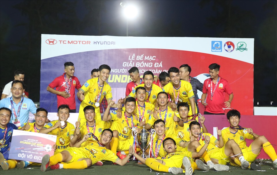 Kardiachain Sài Gòn bảo vệ thành công ngôi vô địch SPL-S3. Ảnh: Dũng Phương
