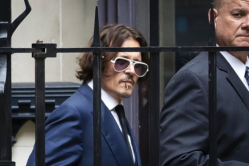 Thời gian qua, Johnny Depp dính vào kiện tụng vì bê bối đánh vợ là Amber Heard. Ảnh: CMH