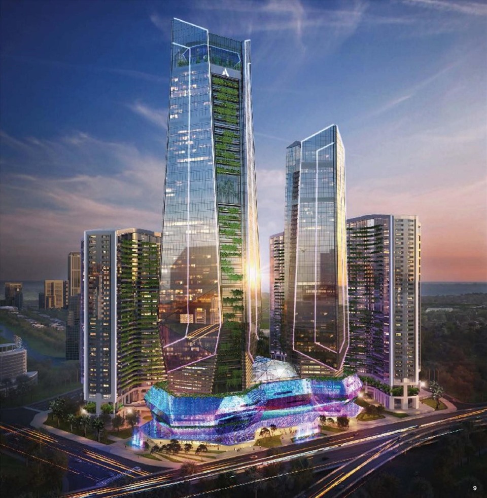 Tổ hợp tháp Tài chính – Khách sạn – Trung tâm thương mại Sunshine Empire