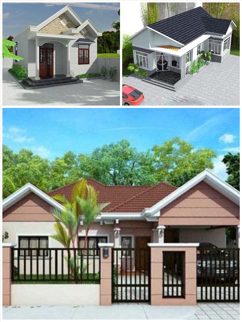 Thiết kế nhà phố 3 tầng tân cổ điển mái Thái CĐT ông Thắng  Quảng Ninh  NP32695