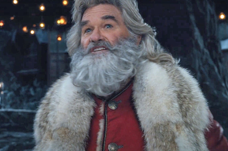 Kurt Russell thành công với vai ông già Noel trong phim “The Christmas Chronicles 2”. Ảnh nguồn: Xinhua.