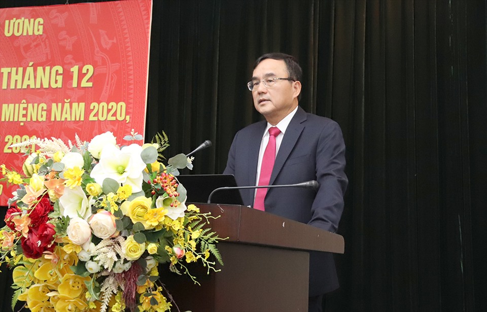 Ông Dương Quang Thành cho biết, EVN đang tính toán 2 phương án nhu cầu phụ tải điện giai đoạn 2020-2025. Ảnh: Tuấn Văn