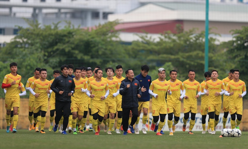 HLV Park Hang-seo cất hết những trụ cột quen thuộc của đội tuyển Việt Nam. Ảnh: Đông Đông