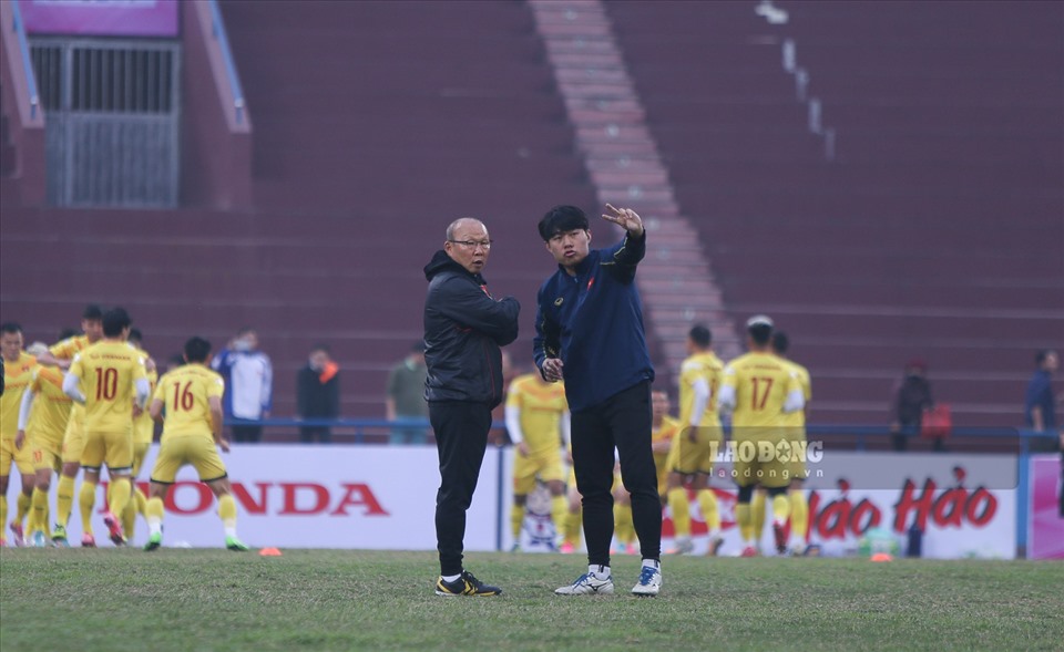 Huấn luyện viên Park Hang-seo sẽ kiểm tra phong độ của những cầu thủ chủ chốt ở trận đấu với U22 tại Việt Trì.
