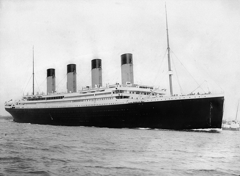 Titanic khởi hành từ Southampton ngày 10.4.1912. Ảnh: Wiki