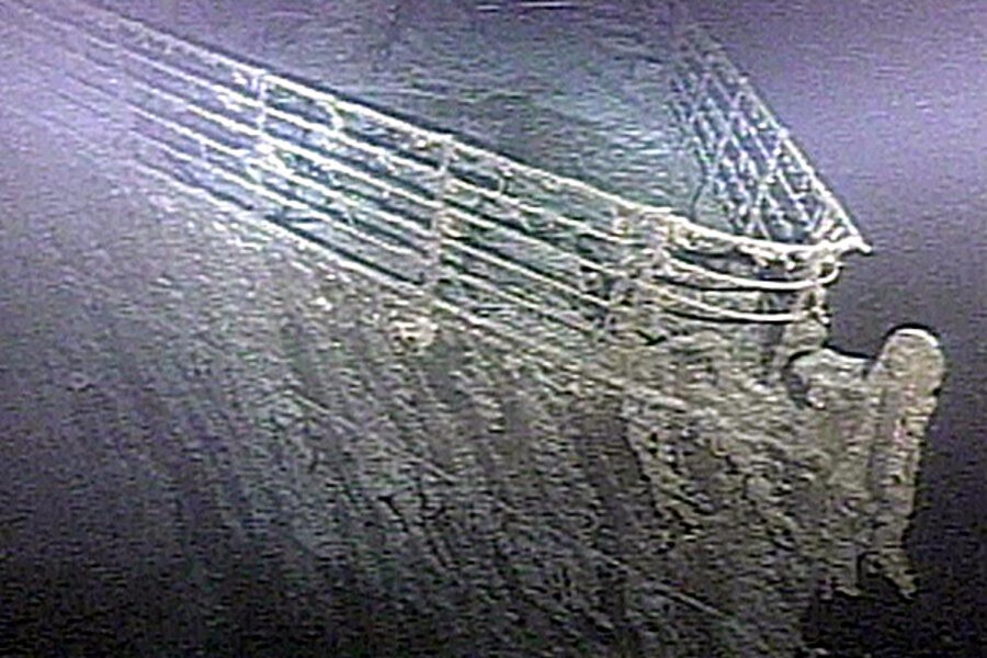 Xác tàu Titanic. Ảnh: AFP