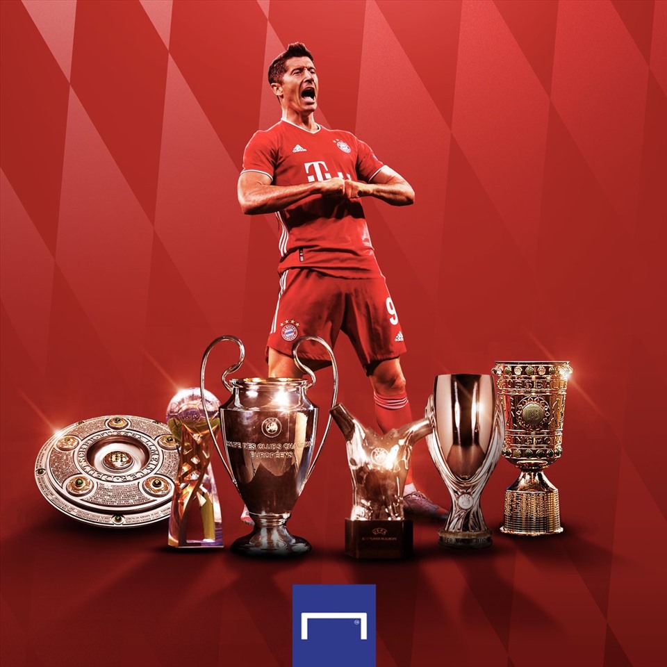 Lewandowski là số 1, Liverpool, Bayern áp đảo trong Top 100