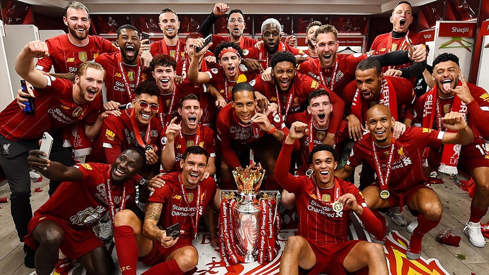 Nhờ chức vô địch Premier League và phong độ rất cao, Liverpool có 12 cầu thủ trong Top 100 của năm 2020. Ảnh: Premier League