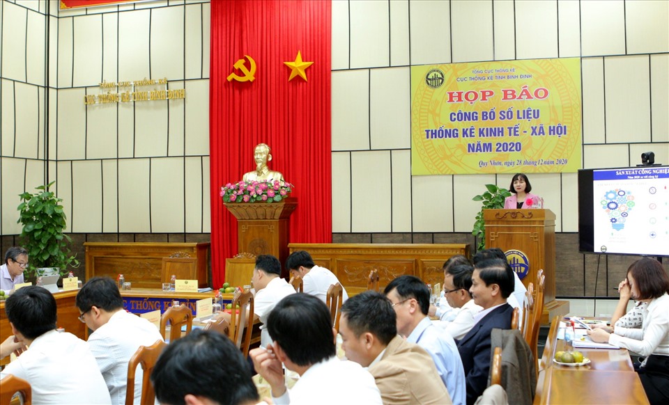 Cục Thống kê tỉnh Bình Định đã công bố số liệu thống kế kinh tế xã hội tỉnh này năm 2020. Ảnh: N.D