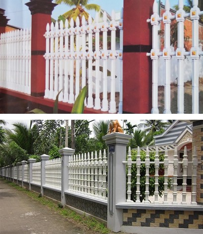 Ý tưởng thiết kế hàng rào đẹp, ấn tượng