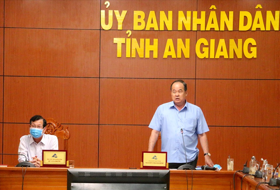 Chủ tịch UBND tỉnh An Giang Nguyễn Thanh Bình. Ảnh: LT