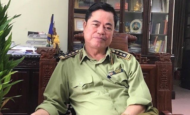 Ông Vũ Mạnh Hải - quyền Cục trưởng Cục QLTT tỉnh Bắc Ninh. Ảnh: Tuấn Nguyễn
