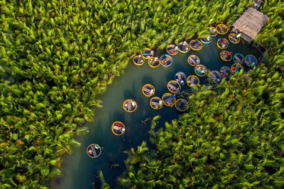 Tác phẩm ''Du lịch sinh thái rừng dừa ngập mặn Bảy Mẫu'' của tác giả Phan Vũ Trọng.