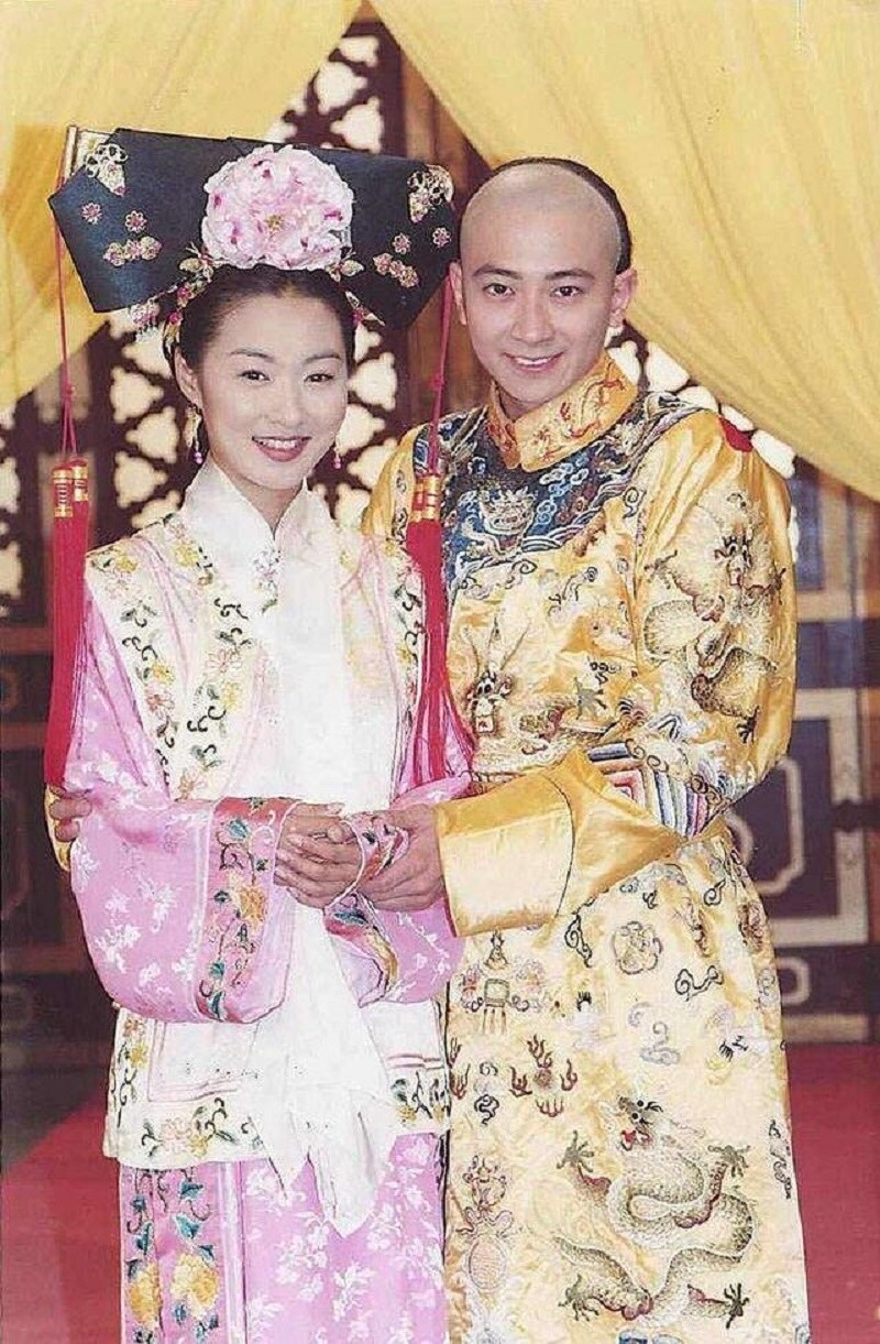 Trịnh Gia Du và Tôn Diệu Uy trong phim “Công chúa Hoài Ngọc“. Ảnh: Sina