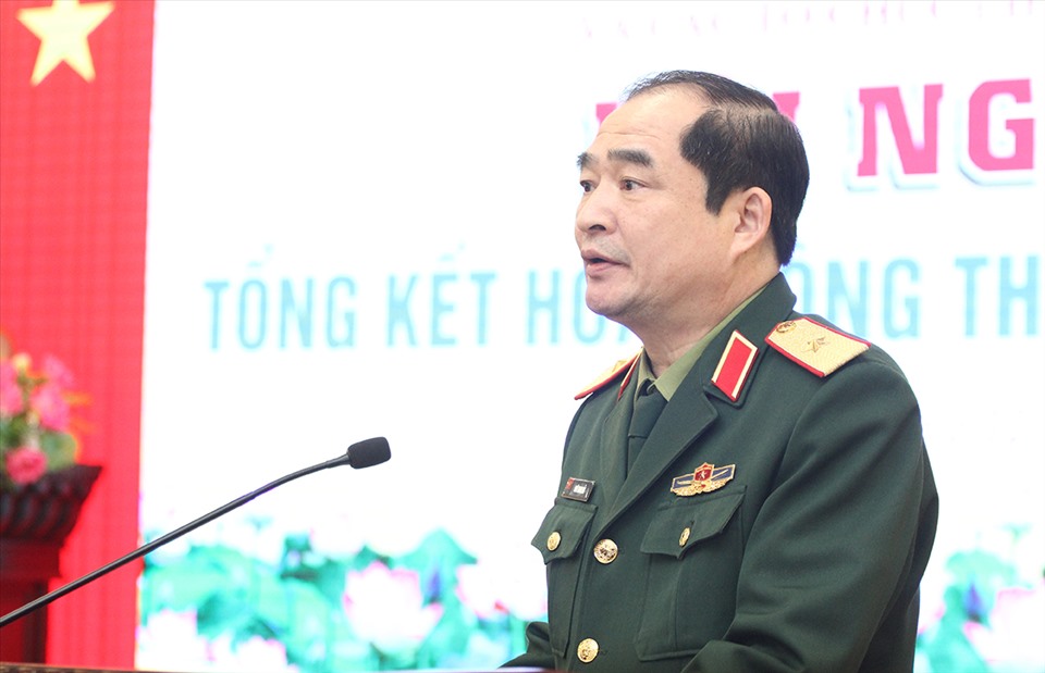 Thiếu tướng Ngô Thanh Hải - Cục trưởng Cục Dân vận, Tổng Cục chính trị. Ảnh T.Vương