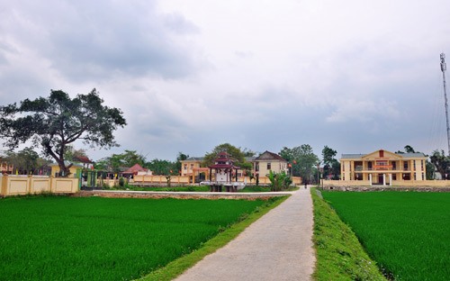 Hình ảnh nông thôn mới tại Nam Đàn, Nghệ An. Ảnh: NTM