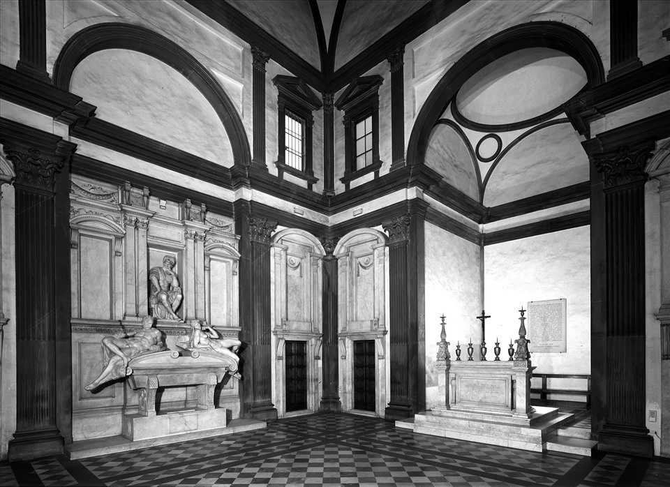 Lăng mộ Medici - Phòng thánh Mới - Vương cung thánh đường San Lorenzo 1520-1534. Ảnh: Omega Plus cung cấp