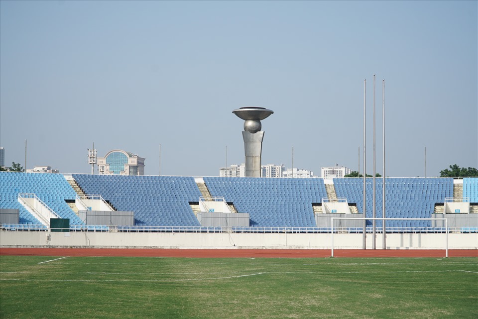 Đài đuốc được xây dựng từ SEA Games 2003 có thể vẫn sẽ được tận dụng chứ không thay mới.