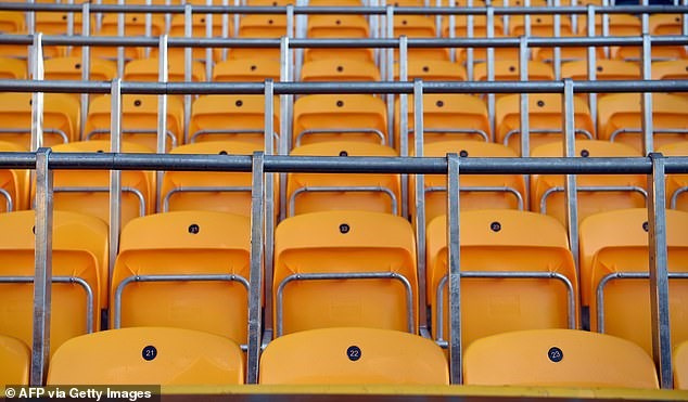 Những chiếc ghế ngồi kiểu mới của Man United. Ảnh: AFP.