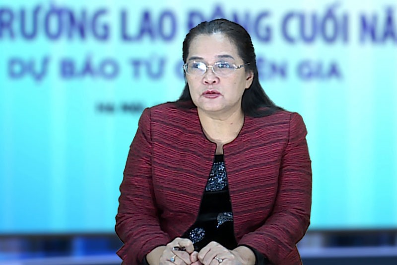 Bà Nguyễn Thị Lan Hương - nguyên Viện trưởng Viện Khoa học Lao động xã hội (Bộ LĐTBXH.