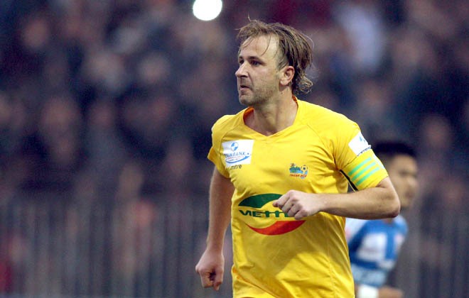 Nastja Ceh, tuyển thủ Slovenia dự World Cup 2002 có nhiều thành công ở V.League khi khoác áo Thanh Hóa. Ảnh: VFF