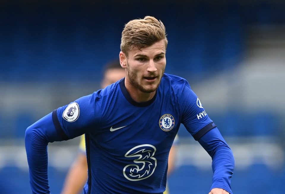 Werner đang là ngôi sao số 1 trên hàng công của Chelsea. Ảnh: Premier League.