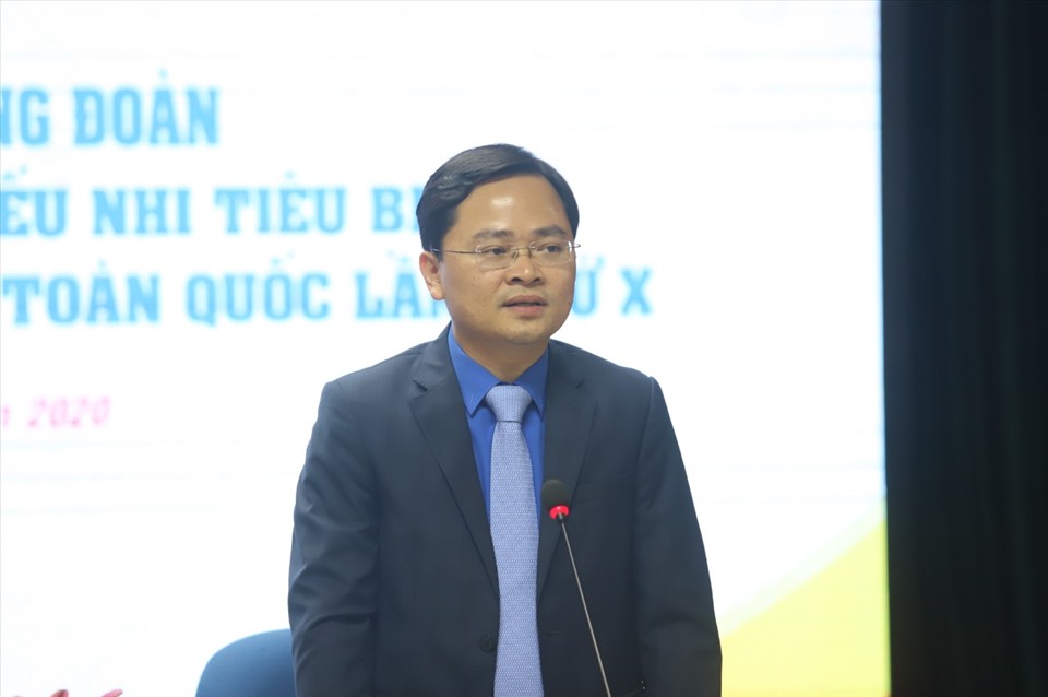 Anh Nguyễn Anh Tuấn, Bí thư thứ nhất T.Ư Đoàn, Chủ tịch T.Ư Hội LHTN Việt Nam.