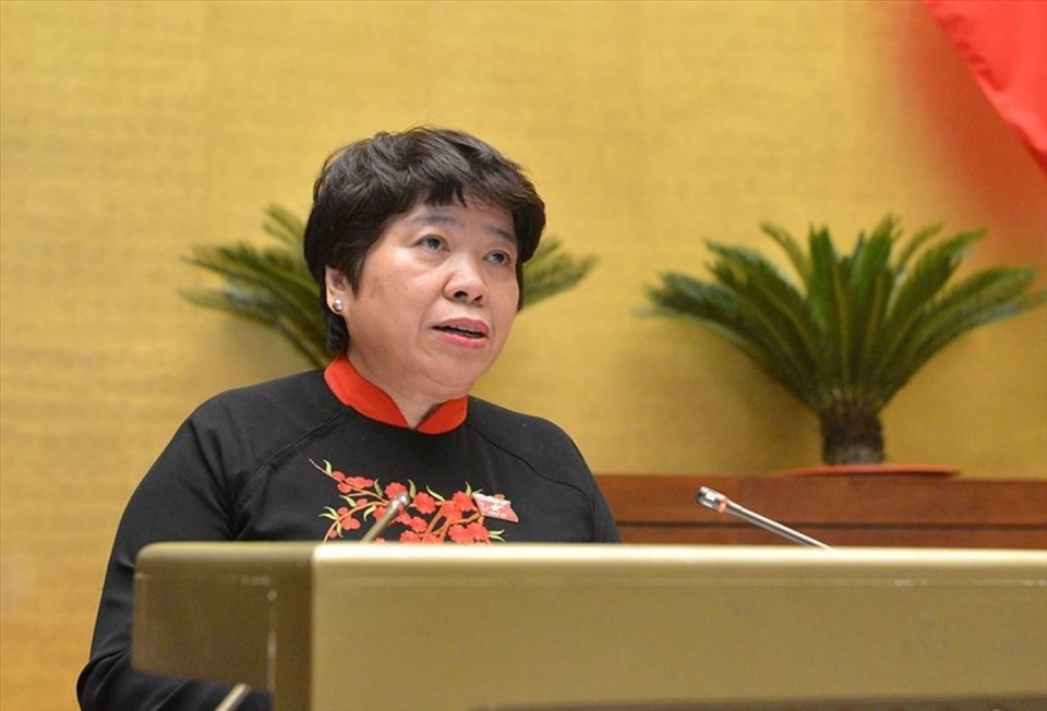 Bà Nguyễn Thuý Anh – Chủ nhiệm Ủy  ban về các vấn đề xã hội của Quốc hội. Ảnh QH