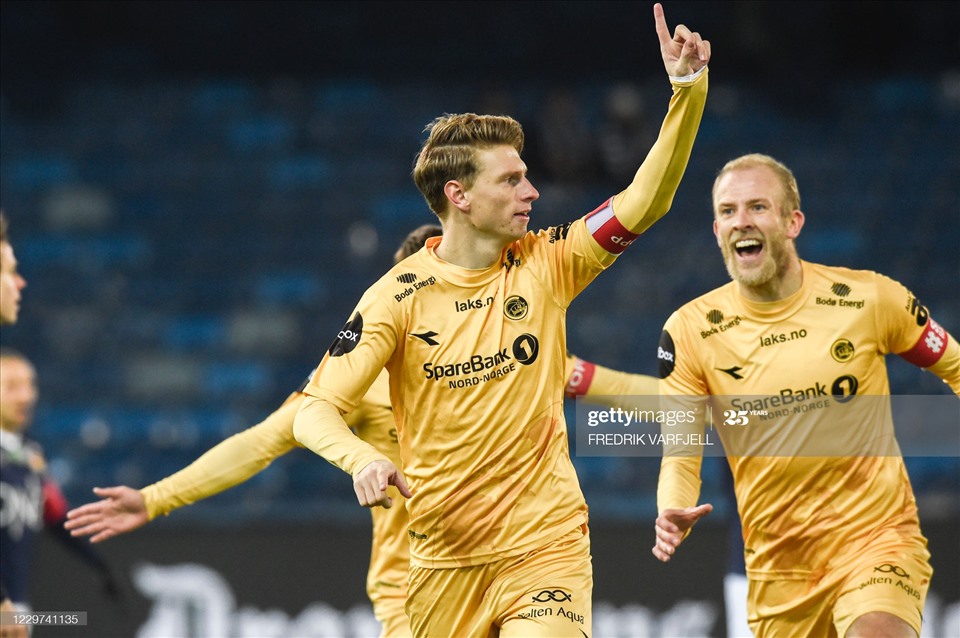 9. Kasper Junker (FK Bodø/Glimt): 22 bàn thắng (22 điểm)