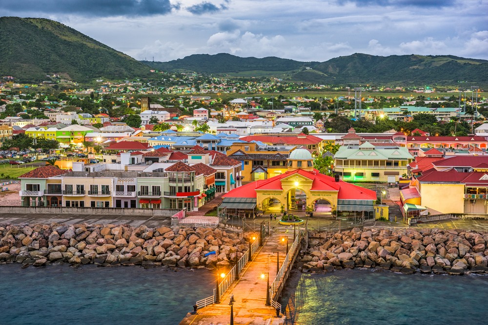 Liên bang Saint Kitts và Nevis.  Ảnh ST.