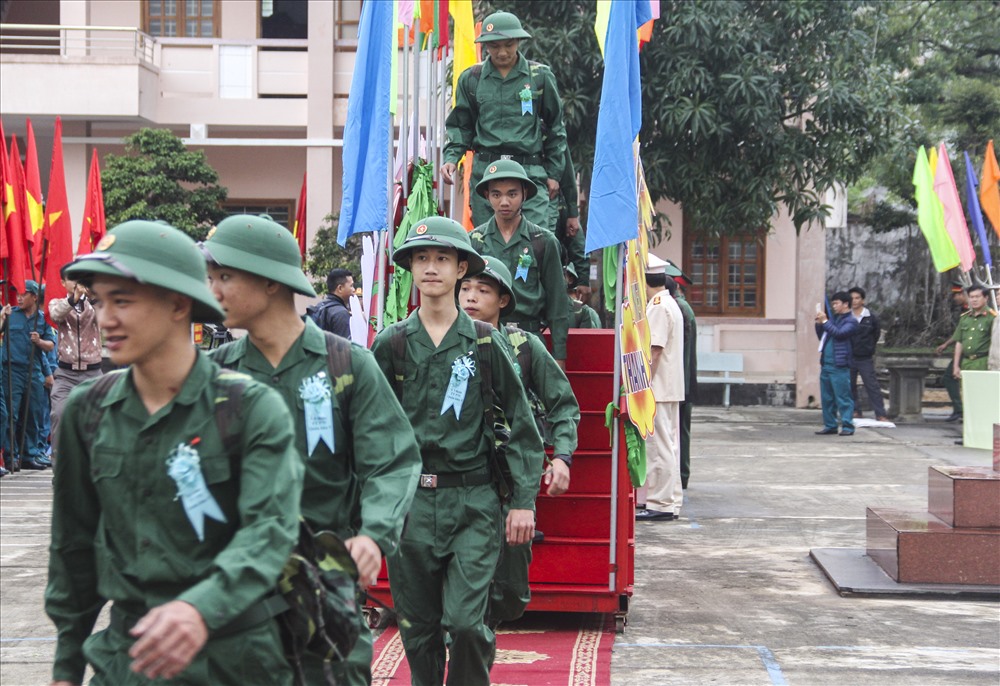 Năm nay, có 2.592 thanh niên của tỉnh Bình Định lên đường nhập ngũ.