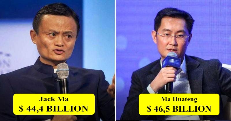 Theo Forbes, tính đến ngày 12.2, tài sản của ông vượt xa hai người tiền nhiệm từng giữ vị trí giàu nhất Châu Á là Ma Huateng (46,5 tỉ USD) và Jack Ma (44,4).