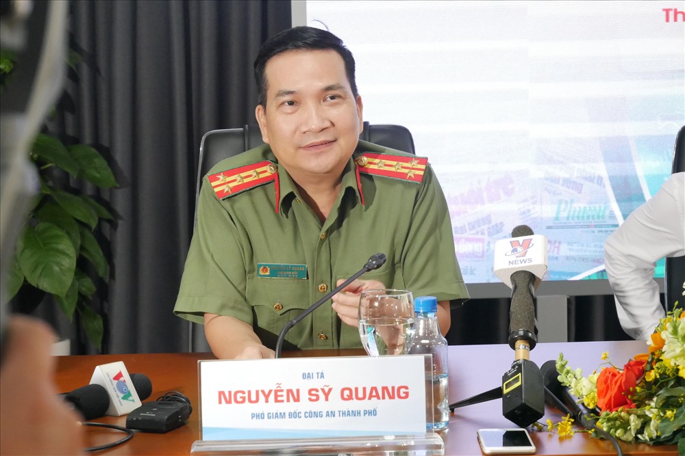 Đại tá Nguyễn Sỹ Quang - Phó giám đốc Công an TPHCM