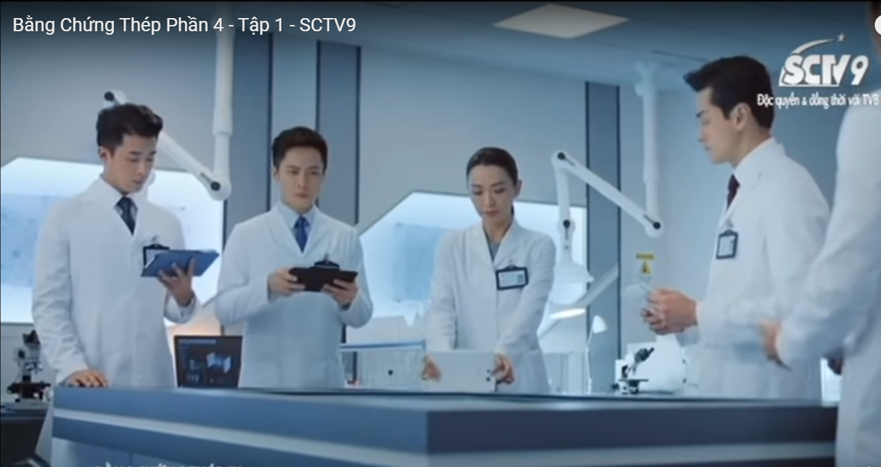 'Bằng chứng thép” là thương hiệu phim đình đám của TVB. Ảnh cắt từ clip