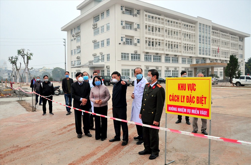 Quảng Ninh quyết định thành lập Bệnh viện cách ly đặc biệt tại Móng Cái. Ảnh: CTV