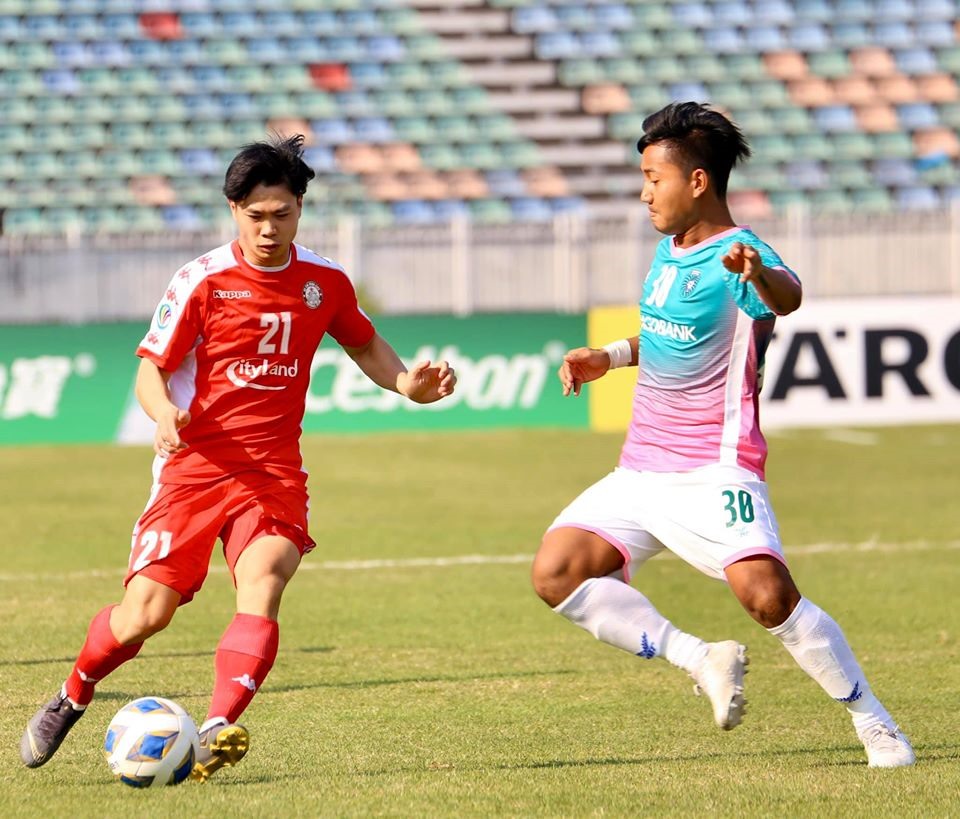 Công Phượng đã có 1 pha lập công ở trận mở màn AFC Cup 2020. Ảnh: TP.HCM FC