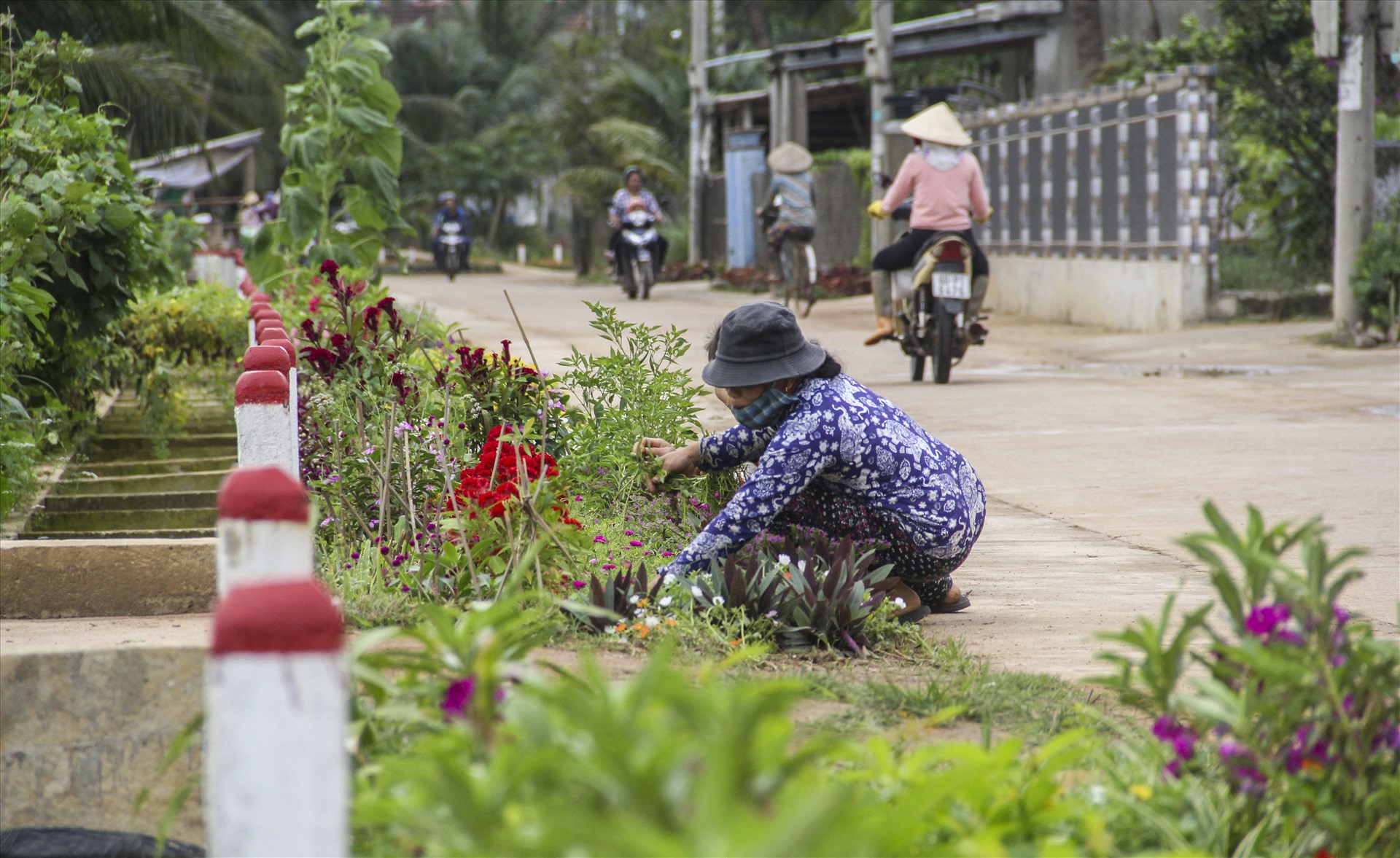 Đặc biệt, sự hình thành những con đường hoa đã làm thay đổi nhận thức của người dân về vấn đề vệ sinh môi trường, ý thức làm đẹp cảnh quan thôn, xóm được nâng lên rõ nét