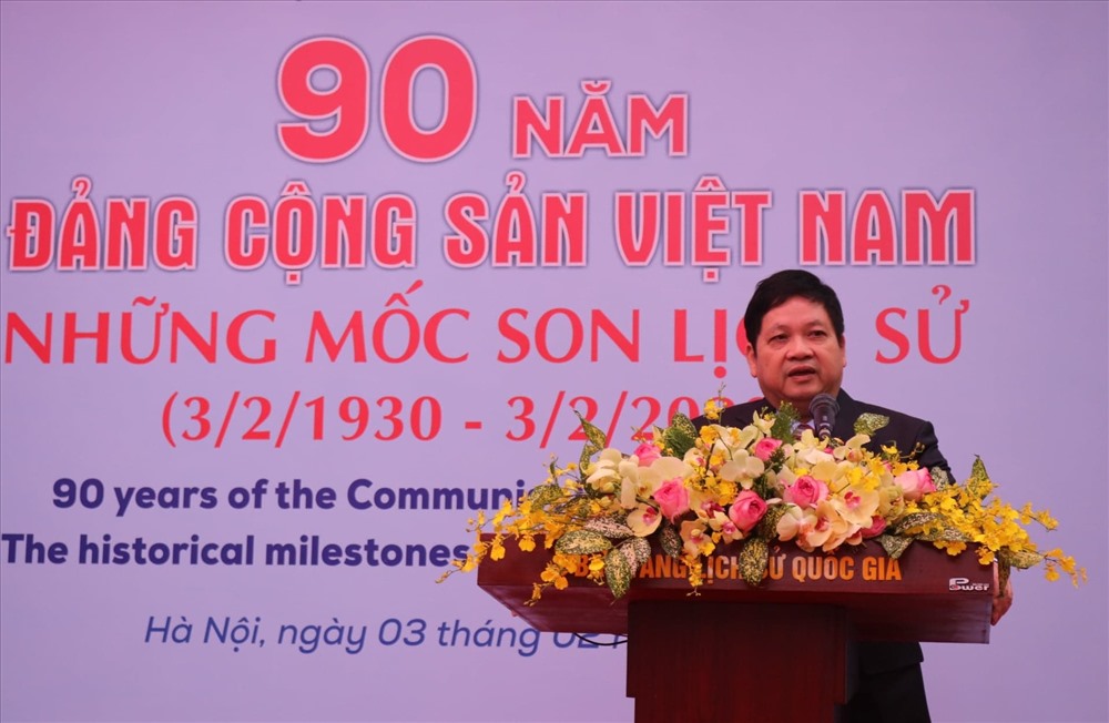 TS. Nguyễn Văn Cường - Giám đốc Bảo tàng Lịch sử Quốc gia. Ảnh: Thái Hà