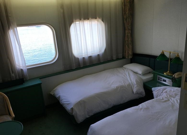Cabin trên tàu kiểm dịch Hakuo sẽ là khu vực cách ly những người nghi bị nhiễm dịch virus Corona.
