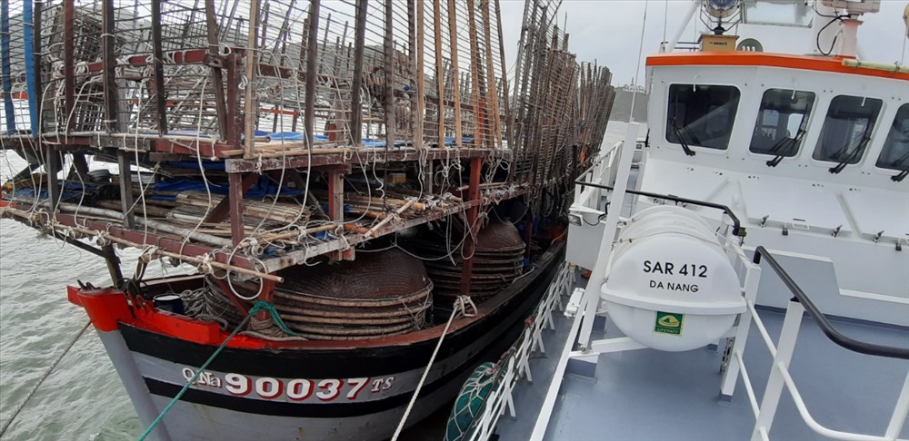 Toàn bộ 40 thuyền viên cùng tàu được đưa về Quy Nhơn an toàn trong tình trạng sức khỏe tốt.